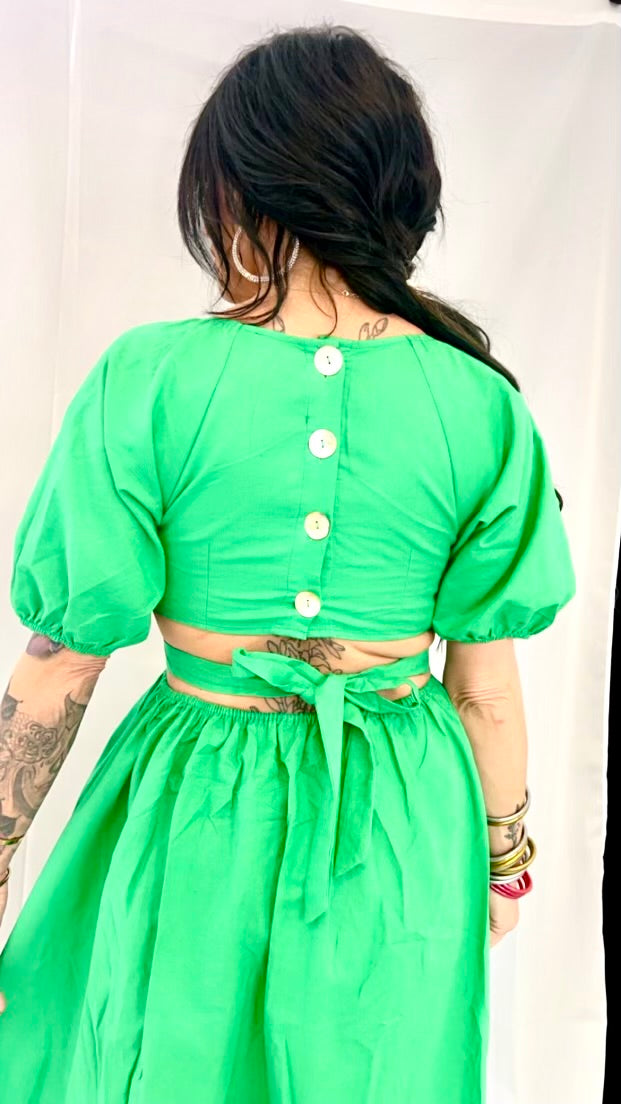 Kelly Green Long Dress
