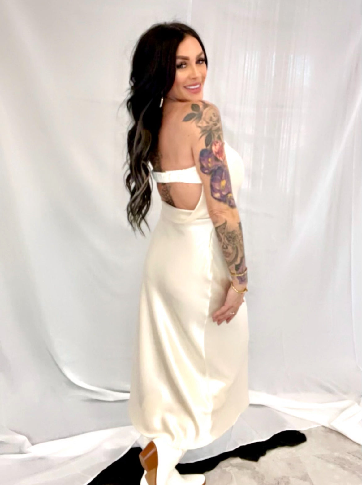 White Long Dress